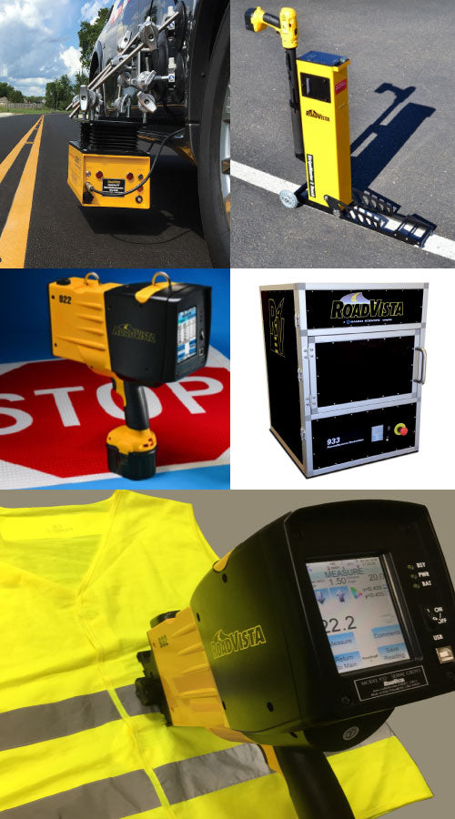 Mobile Retroreflectometer Retroreflectometer Rental Program - Gamma Scientific / RoadVista